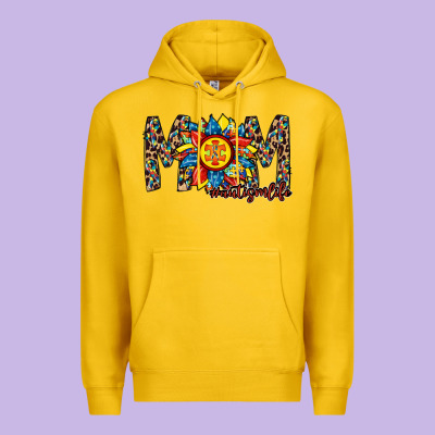 Mom Autism Premium Hoodie Designed By Racoondesign