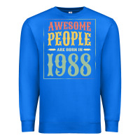 True Royal vintage 1988 awesome people are born in 1988 31st birthday gift for me Premium Sweatshirt - linhVisuals