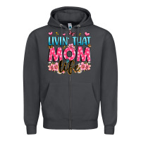 Smoke livin' that mom life Zipper Hoodie - JahusDesignShop