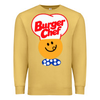 Antique Gold burger chef Premium Sweatshirt - linhVisuals