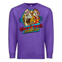 Purple chip and dale anime character Premium Sweatshirt - linhVisuals