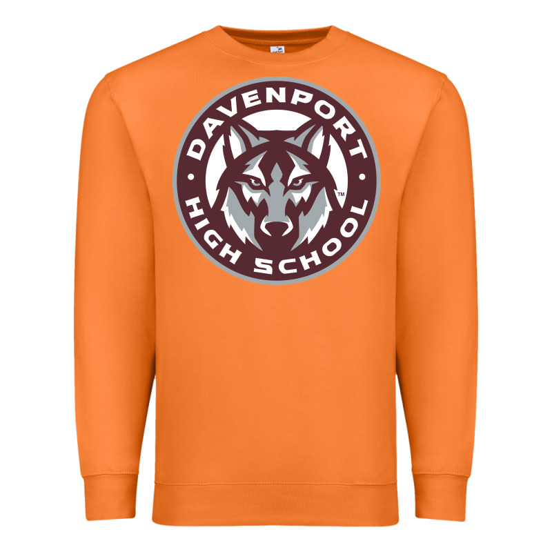 Davenport High School, Davenport Premium Sweatshirt by linhVisuals | Teevron