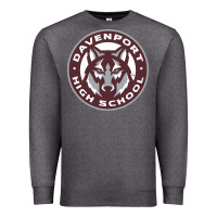 Charcoal Heather davenport high school, davenport Premium Sweatshirt - linhVisuals