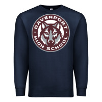 Navy davenport high school, davenport Premium Sweatshirt - linhVisuals