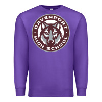 Purple davenport high school, davenport Premium Sweatshirt - linhVisuals