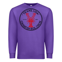 Purple texas crawfish boil crew Premium Sweatshirt - linhVisuals