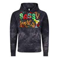 Cloud Black sassy senorita Vintage Hoodie - LillyAllenDesigns