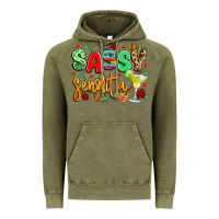 Vintage Olive sassy senorita Vintage Hoodie - LillyAllenDesigns