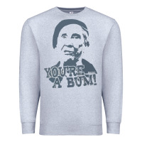 Heather Grey rocky Premium Sweatshirt - linhVisuals
