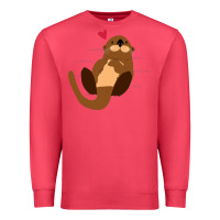 Cardinal otter Premium Sweatshirt - linhVisuals