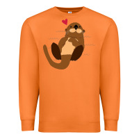 Carrot otter Premium Sweatshirt - linhVisuals