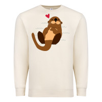 Sandshell otter Premium Sweatshirt - linhVisuals