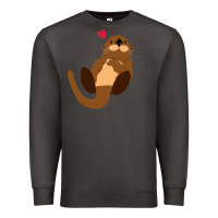 Smoke otter Premium Sweatshirt - linhVisuals