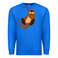 True Royal otter Premium Sweatshirt - linhVisuals