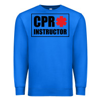 True Royal cpr instructor Premium Sweatshirt - linhVisuals