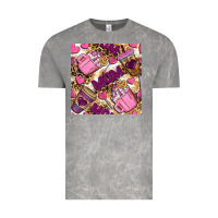Cloud Rock mom coffee cups with leopard seamless pattern bbs Vintage Tee - BundleAndBundleShop