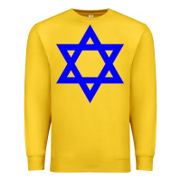Lemon star of david Premium Sweatshirt - linhVisuals