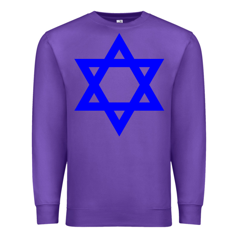 Star Of David Premium Sweatshirt by linhVisuals | Teevron