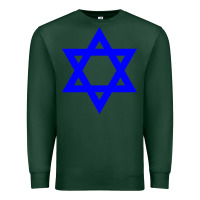 Sports Green star of david Premium Sweatshirt - linhVisuals