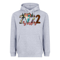 Heather Grey 2022 senior bull skull Heavyweight Hoodie - JahusDesignShop
