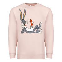 Pale Pink funny rabbit 3 Premium Sweatshirt - linhVisuals