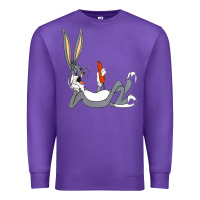 Purple funny rabbit 3 Premium Sweatshirt - linhVisuals