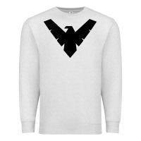 Oatmeal Heather nightwing Premium Sweatshirt - linhVisuals