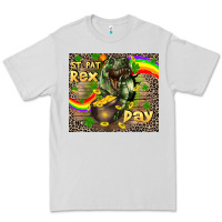 Dove Grey St. Pat Rex Day Premium Tee - CowGirlArtShop