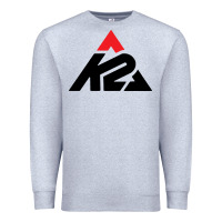 Heather Grey k2 ski snowboarding Premium Sweatshirt - linhVisuals