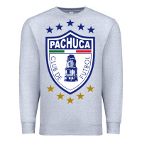 Heather Grey pachuca femenil Premium Sweatshirt - linhVisuals
