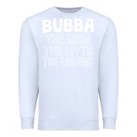 White bubba, the man, the myth, the legend Premium Sweatshirt - linhVisuals
