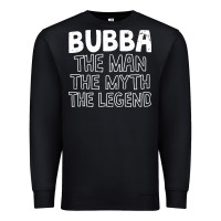 Black bubba, the man, the myth, the legend Premium Sweatshirt - linhVisuals