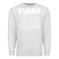 Oatmeal Heather bubba, the man, the myth, the legend Premium Sweatshirt - linhVisuals