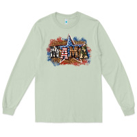 Matcha patriotic mama Long Sleeve Tee - BundleAndBundleShop