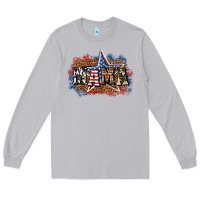 Moon Dust patriotic mama Long Sleeve Tee - BundleAndBundleShop