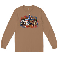 Toasted Coconut patriotic mama Long Sleeve Tee - BundleAndBundleShop