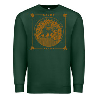 Sports Green #caamp #by&by Premium Sweatshirt - linhVisuals