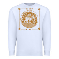 White #caamp #by&by Premium Sweatshirt - linhVisuals