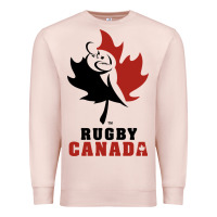 Pale Pink canada rugby Premium Sweatshirt - linhVisuals