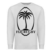 Dove Grey fiji national rugby Premium Sweatshirt - linhVisuals