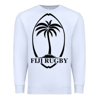 White fiji national rugby Premium Sweatshirt - linhVisuals