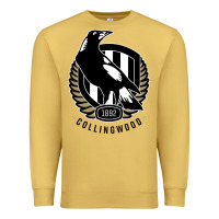 Antique Gold collingwood fc Premium Sweatshirt - linhVisuals