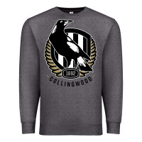Charcoal Heather collingwood fc Premium Sweatshirt - linhVisuals