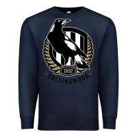 Navy collingwood fc Premium Sweatshirt - linhVisuals