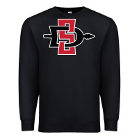 Black san diego state aztecs Premium Sweatshirt - linhVisuals