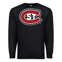 Black st cloud state huskies Premium Sweatshirt - linhVisuals