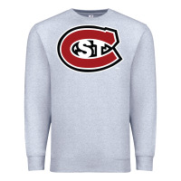 Heather Grey st cloud state huskies Premium Sweatshirt - linhVisuals