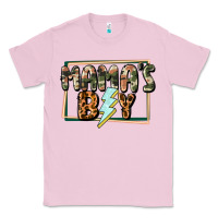 Bubblegum Pink Mama's boy Mother's Day Classic Tee - CowGirlArtShop