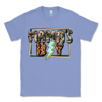 Colony Blue Mama's boy Mother's Day Classic Tee - CowGirlArtShop