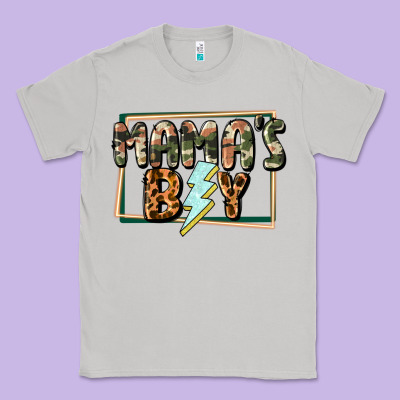 Mama's Boy Mother's Day Classic Tee Designed By Cowgirlartshop
